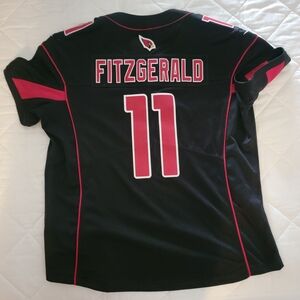 Nike Black and Pink Women's Jersey
